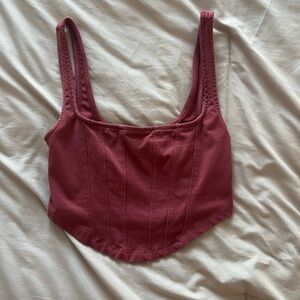 Urban Outfitters Mauve Crop Top